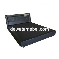 Bed Frame Size 100 - DIVAN NA 004 / Black / White
